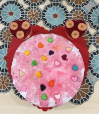 کیک اولین سالگرد ازدواجمون