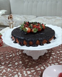 کیک شکلاتی ولنتاین