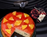 تزیین کیک با ژله