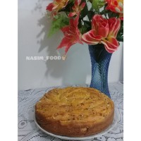 نان ارده و گردو بدون فر
