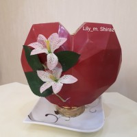 قلب شکلاتی سفارشی