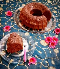 کیک چای با کرم چای