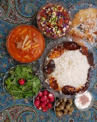 خوراک وابیشگا بیژ بیژ