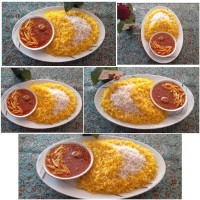 خورشت قیمه با گوشت چرخکرده