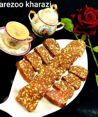 شیرینی موزائیکی بدون فر