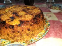 لوبیاپلوباته دیگ سیب زمینی وکنجد