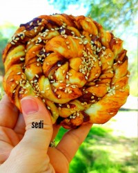 خمیر نان خرمایی