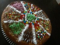 کیک پرتقالی به وقت27بهمن