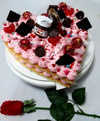 کیک ولنتاین (کیک سابله)