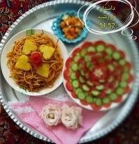 اسپاگتی با سس مرغ