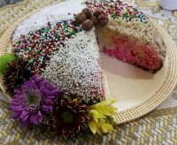 کیک عسل و گردو