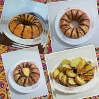 کیک پرتقالی خوشمزه من...