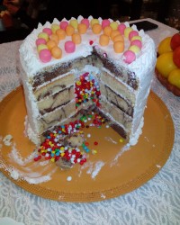 کیک پرتقالی پوک