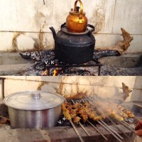 جوجه کباب زعفرانی