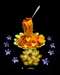 ماکارونـی با مـرغ