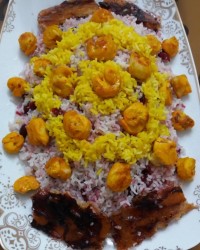 البالوپلو با فیله ی مرغ