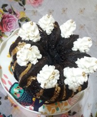 کیک کافی شاپی شکلاتی خیس