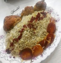 شویدپلو با مرغ