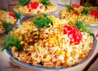 سالادماکارونی.واسه دورهمی خونه مامانم