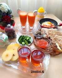 شیر هویج صبحانه