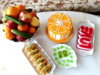 کیک اسفنجی تولد پسرم متین