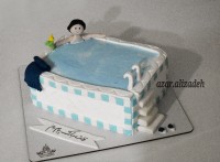 کیک استخر