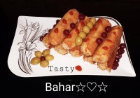 ♡رول تست مرغ وقارچ♡ (فیکن چیکن)♡