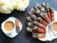 قرابیه نارگیلی شکلاتی..