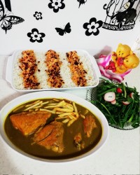 خورش مرغ و کاری (هندی)