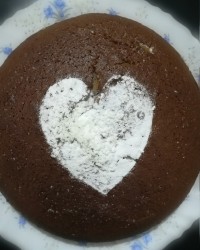 کیک شکلاتی خودم پز