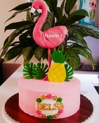 کیک تم فلامینگو