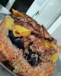 مقلوبه مرغ