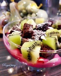 ترایفل شکلاتی باکیوی