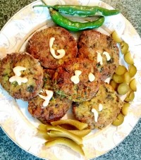 فلافل با سس ارده