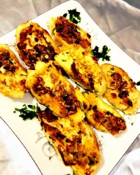 نان باگت پیتزایی