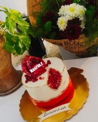 کیک خامه ای مدرن