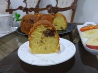 کیک مغزدار سیب