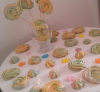 شیرینی پفکی مرنگ ورق بزنید لطفا