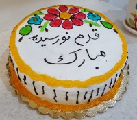 تزیین کیک با ژله