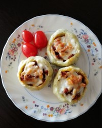 مانتی سیب زمینی