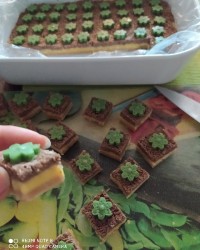 اسلایس کادایف سه طبقه