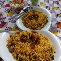 لوبیا سبز پلو