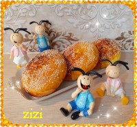 نون داغ با مغز شکلات