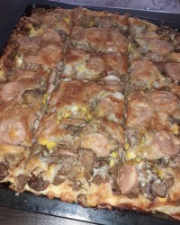 پیتزا با خمیر همه کاره