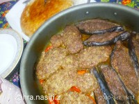 بادمجان شکم پر گیلانی