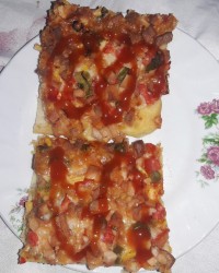 اینم از پیتزاهای ما