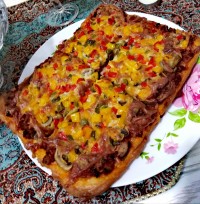 خمیر پیتزا فوری