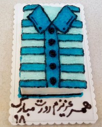 کیک با تزیین ژله