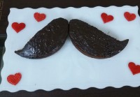 کیک سیبیل برای بابای عزیزممم