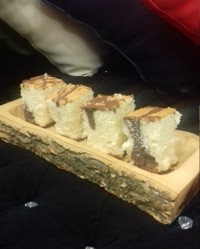 کیک وانیلی ..پیتزا قارچ سوسیس